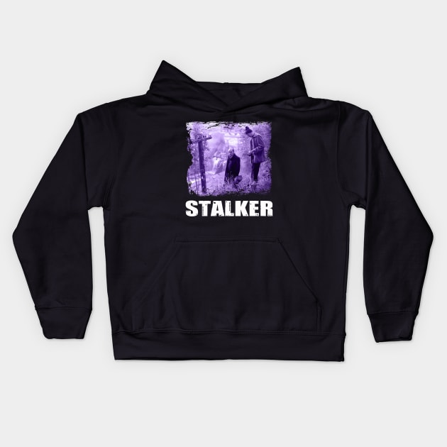 STALKERs Silhouette Mystical Threads from Tarkovsky's Cinematic Masterpiece Grace Your Tee Kids Hoodie by Confused Reviews